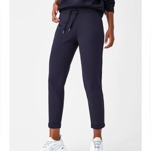 SPANX Navy Slim Jogger Track Pants
